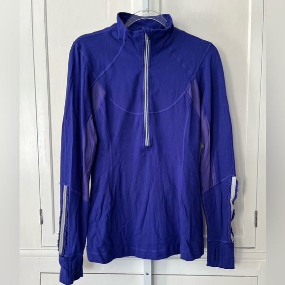 LULULEMON | 10 | RUN-DASH Pullover | Wish Blue - Picture 2 of 13